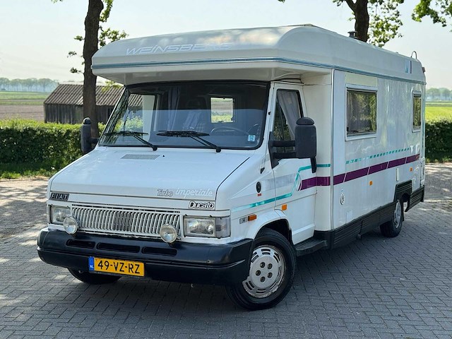 Fiat 290 camper weinsberg kampeerwagen 49-vz-rz - afbeelding 1 van  19