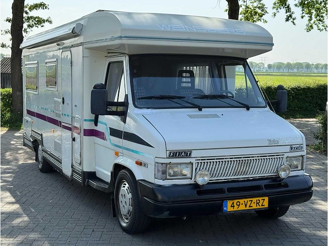 Fiat 290 camper weinsberg kampeerwagen - afbeelding 11 van  17