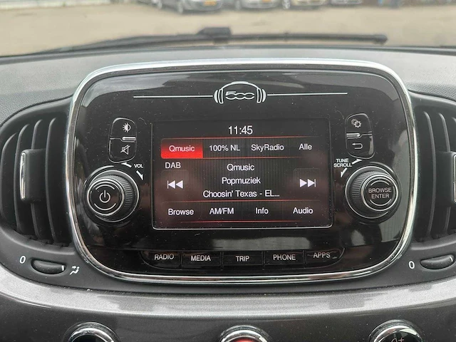 Fiat 500 0.9 ta t popstar * , hv-711-b - afbeelding 2 van  15