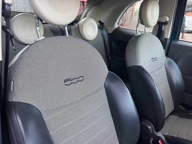 Fiat 500 0.9 twinair by gucci top cabrio hg-428-l - afbeelding 14 van  21