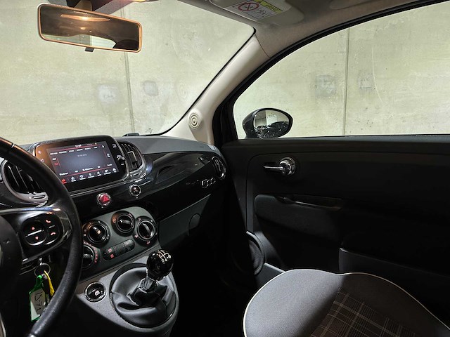 Fiat 500 0.9 twinair t lounge 80pk 2017, pt-404-n - afbeelding 14 van  38