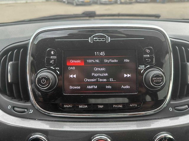 Fiat 500 0.9 twinair turbo popstar automaat* hv-711-b - afbeelding 4 van  17