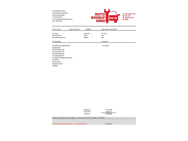 Fiat 500 1.2 lounge -automaat- 69pk 2010 (origineel-nl), 36-lbg-2 - afbeelding 30 van  36