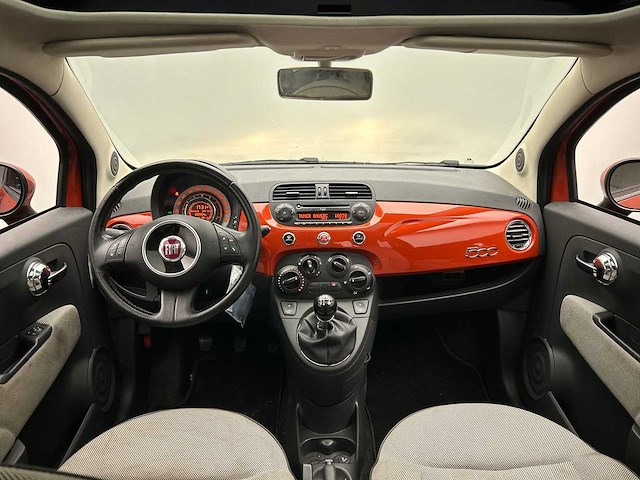 Fiat 500 1.2 lounge 2009 | 51-jlr-2 - afbeelding 16 van  21