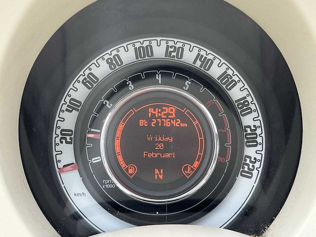 Fiat 500 1.2 lounge 2009 | 65-jsx-2 - afbeelding 4 van  14