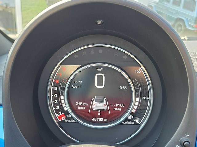 Fiat 500 1.2 lounge 2019 | g-813-st - afbeelding 5 van  25