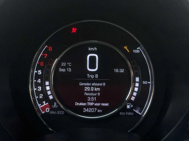 Fiat 500 1.2 lounge * g-587-sn - afbeelding 3 van  21