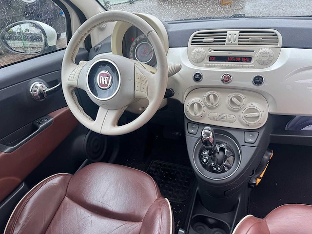 Fiat 500 1.2 pano lounge automaat 18-knb-2 - afbeelding 3 van  17