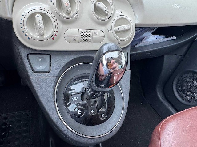 Fiat 500 1.2 pano lounge automaat 18-knb-2 - afbeelding 9 van  17