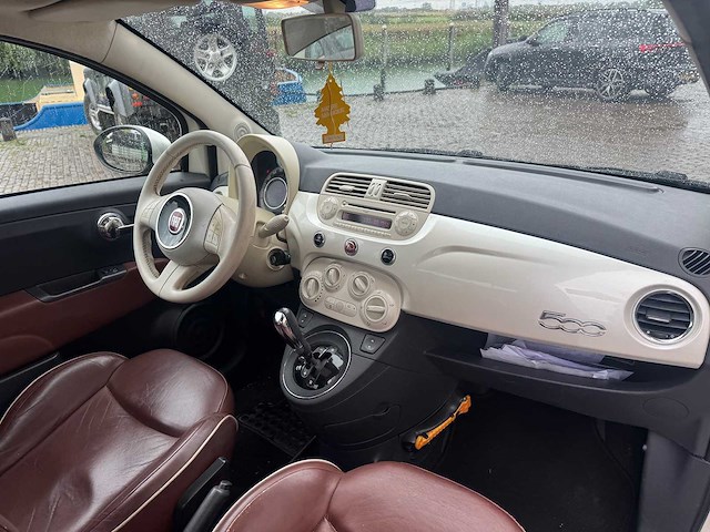Fiat 500 1.2 pano lounge automaat 18-knb-2 - afbeelding 15 van  17