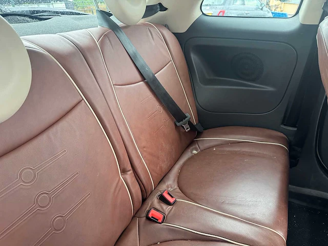 Fiat 500 1.2 pano lounge automaat 18-knb-2 - afbeelding 2 van  17