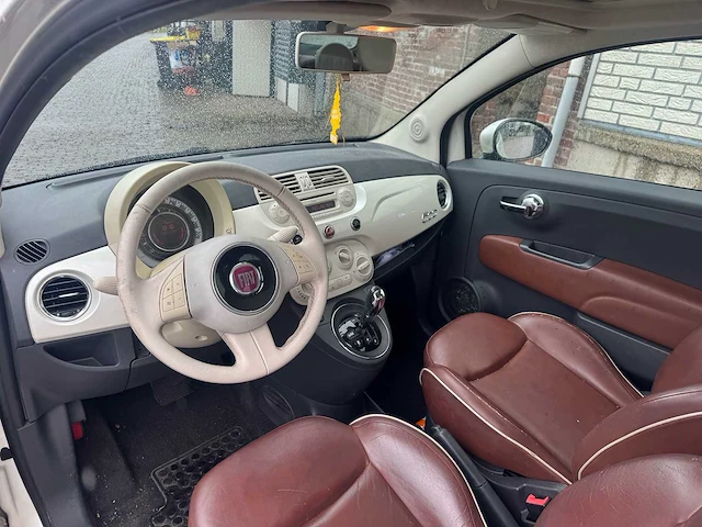 Fiat 500 1.2 pano lounge automaat 18-knb-2 - afbeelding 4 van  17
