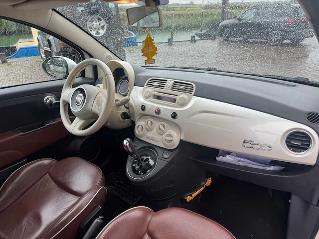 Fiat 500 1.2 pano lounge automaat 18-knb-2 - afbeelding 15 van  17