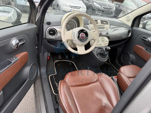 Fiat 500 1.2i lounge stop & start,2011 - afbeelding 30 van  31