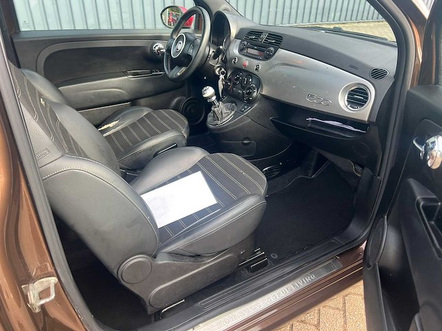 Fiat 500 1.4-16v bydiesel, hr-554-j - afbeelding 15 van  26