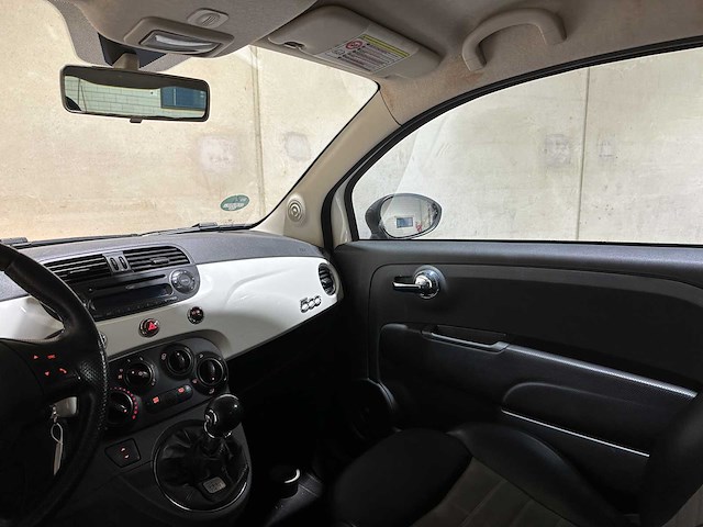 Fiat 500 1.4-16v pop 99pk 2008, jg-514-f - afbeelding 10 van  37