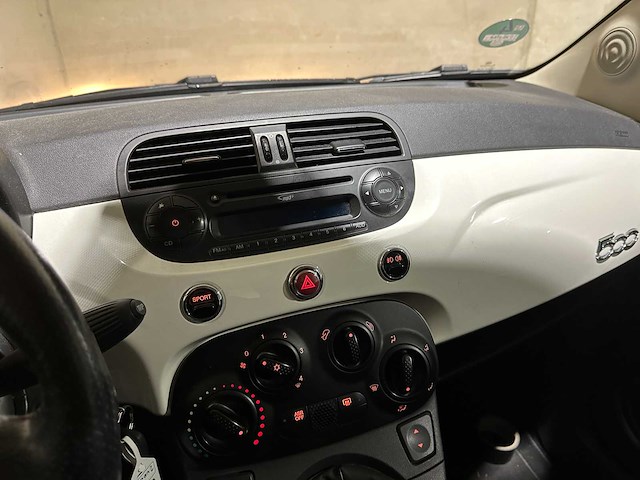 Fiat 500 1.4-16v pop 99pk 2008, jg-514-f - afbeelding 18 van  37