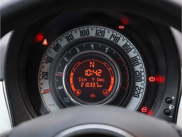 Fiat 500 c 0.9 twinair lounge automaat 2012, rj-980-f - afbeelding 9 van  31