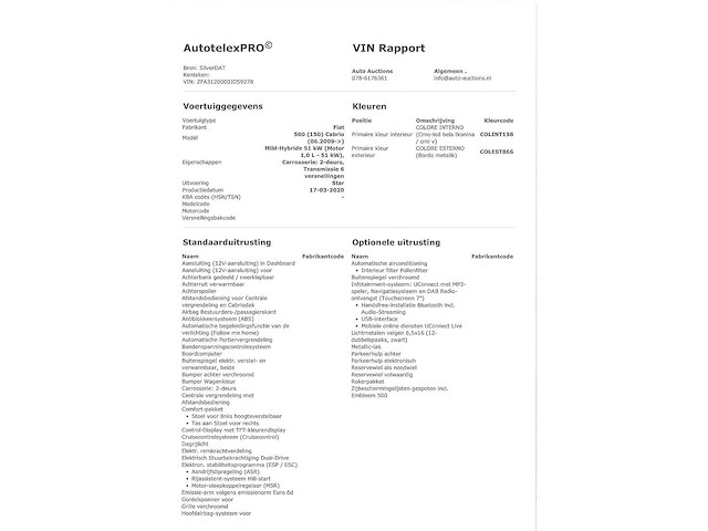 Fiat 500 c 1.0 hybrid launch edition 2020 - afbeelding 33 van  43