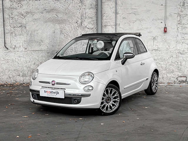 Fiat 500 c 1.2 lounge 69pk 2010 -automaat-, 54-nbt-1 - afbeelding 12 van  34