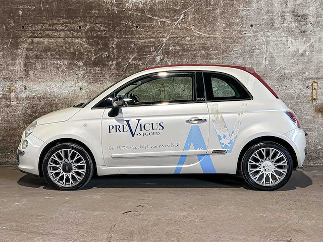 Fiat 500 c 1.2 rock 69pk 2010 (origineel-nl) automaat, 60-ltr-3 - afbeelding 7 van  36