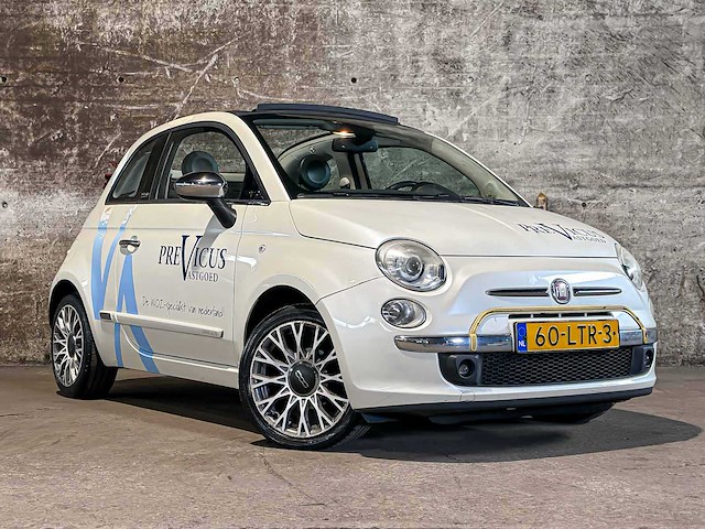 Fiat 500 c 1.2 rock 69pk 2010 (origineel-nl) automaat, 60-ltr-3 - afbeelding 33 van  36
