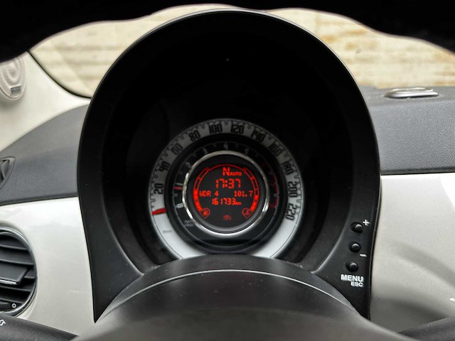Fiat 500 c 1.2 rock 69pk 2010 (origineel-nl) automaat, 60-ltr-3 - afbeelding 24 van  37
