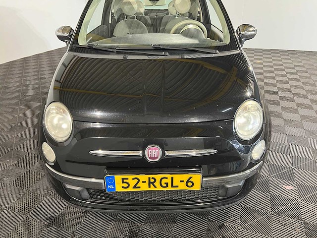 Fiat 500 cabriolet 1.2 lounge, 52-rgl-6 - afbeelding 11 van  19
