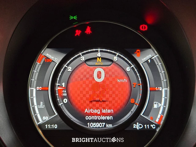 Fiat 500 t-jet abarth turismo 1.4 165pk 2019, gbn-19-r - afbeelding 40 van  49