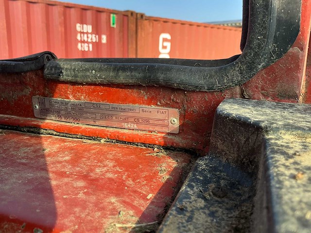 Fiat 880dt 5 vierwiel aangedreven landbouwtractor 1980 - afbeelding 8 van  14