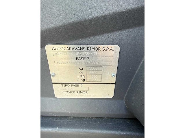 Fiat ducato - rimor - 130 6 persoons - camper - afbeelding 13 van  28