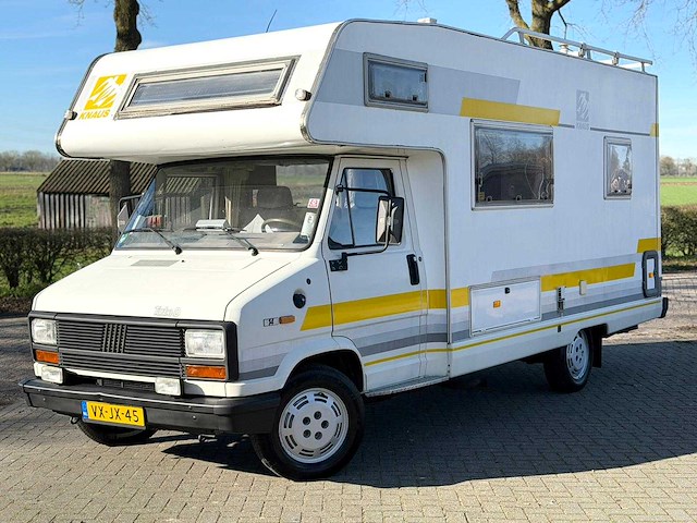 Fiat ducato 14 2.4 turbo gran volume knaus traveller camper vx-jx-45 - afbeelding 1 van  39