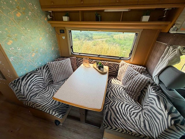 Fiat ducato 14 kampeerwagen 280 l dethleffs globetrotter camper 66-vpr-5 - afbeelding 3 van  32