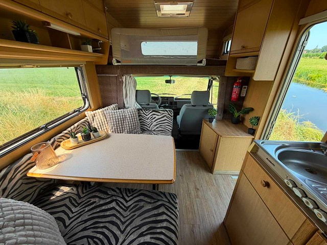 Fiat ducato 14 kampeerwagen 280 l dethleffs globetrotter camper 66-vpr-5 - afbeelding 7 van  32