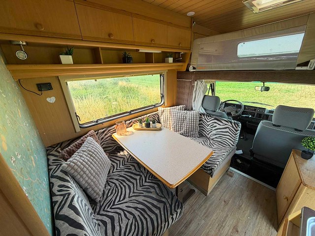 Fiat ducato 14 kampeerwagen 280 l dethleffs globetrotter camper 66-vpr-5 - afbeelding 8 van  32