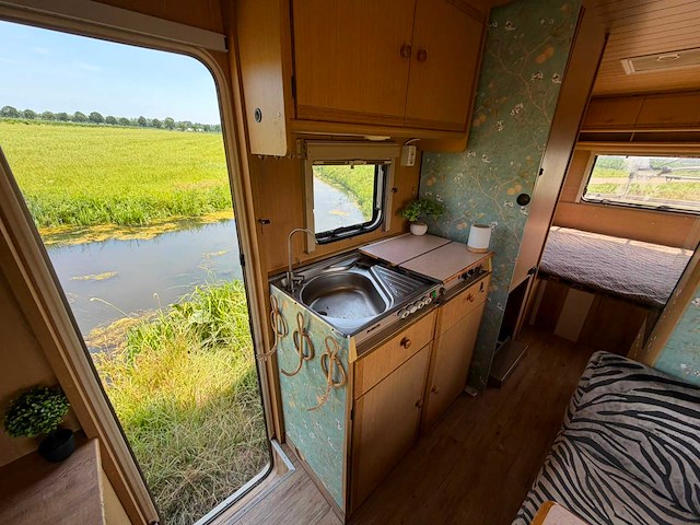 Fiat ducato 14 kampeerwagen 280 l dethleffs globetrotter camper 66-vpr-5 - afbeelding 11 van  32