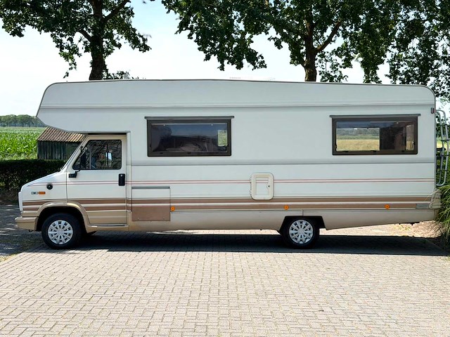 Fiat ducato 14 kampeerwagen 280 l dethleffs globetrotter camper 66-vpr-5 - afbeelding 12 van  32
