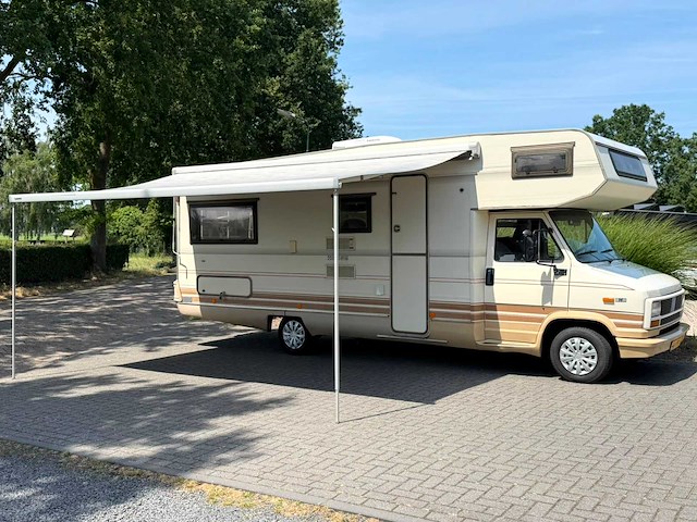 Fiat ducato 14 kampeerwagen 280 l dethleffs globetrotter camper 66-vpr-5 - afbeelding 30 van  32
