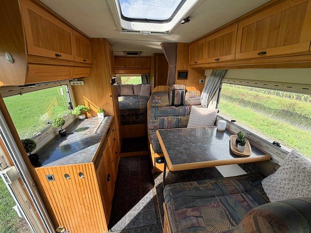 Fiat ducato 230 hymer camper 2.5 tdi kampeerwagen 93-bk-jf - afbeelding 2 van  29