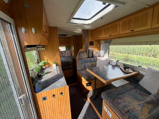 Fiat ducato 230 hymer camper 2.5 tdi kampeerwagen 93-bk-jf - afbeelding 4 van  29