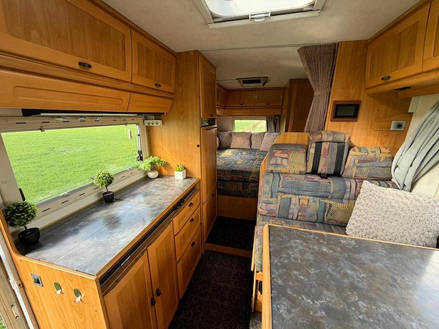 Fiat ducato 230 hymer camper 2.5 tdi kampeerwagen 93-bk-jf - afbeelding 9 van  29