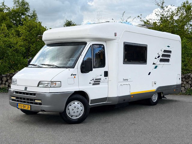 Fiat ducato 230 hymer camper 2.5 tdi kampeerwagen 93-bk-jf - afbeelding 1 van  29