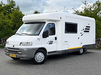Fiat ducato 230 hymer camper 2.5 tdi kampeerwagen 93-bk-jf - afbeelding 1 van  29
