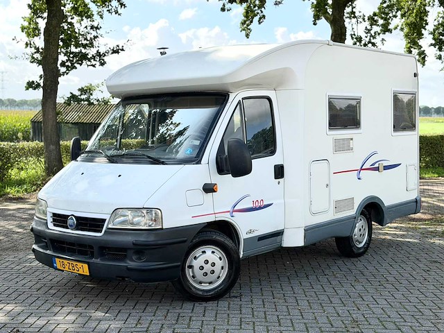 Fiat ducato 244 camper challenger 100 2.3jtd kampeerwagen 18-zbs-1 - afbeelding 1 van  30