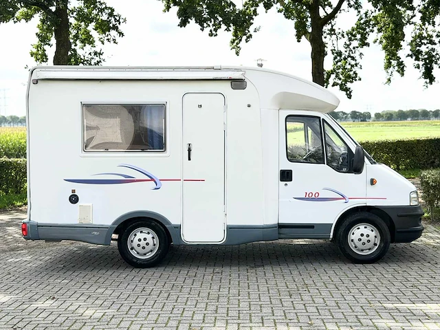 Fiat ducato 244 camper challenger 100 2.3jtd kampeerwagen 18-zbs-1 - afbeelding 25 van  30
