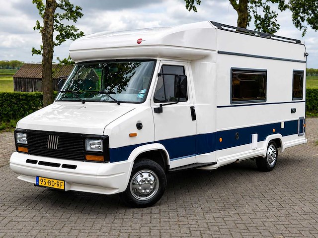 Fiat ducato 280 camper bürstner kampeerwagen 95-bd-rf - afbeelding 1 van  35