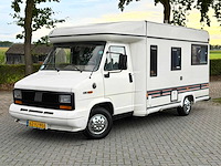 Fiat ducato 280l kampeerwagen bürstner camper 62-vj-ng - afbeelding 1 van  31