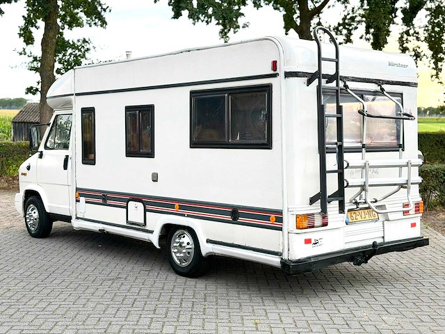 Fiat ducato 280l kampeerwagen bürstner camper 62-vj-ng - afbeelding 19 van  31