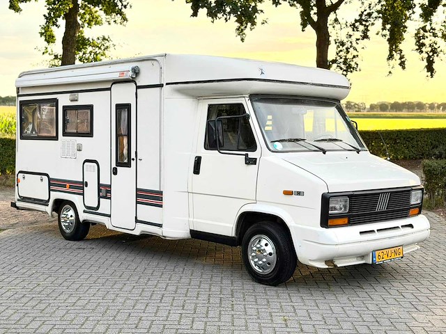 Fiat ducato 280l kampeerwagen bürstner camper 62-vj-ng - afbeelding 28 van  31