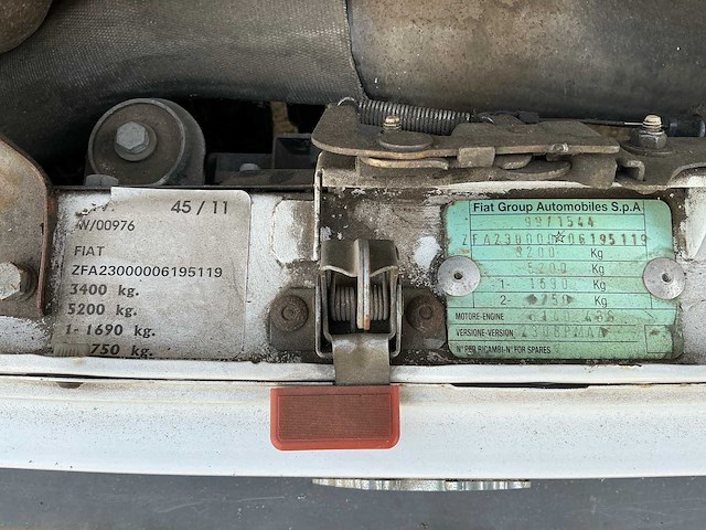 Fiat ducato burstner a530 camper - afbeelding 39 van  45